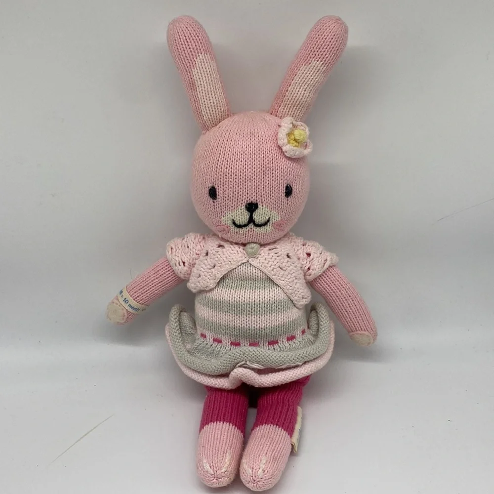 Cuddle + Kind Chloe‎ The Easter Bunny Knit Rabbit Plush